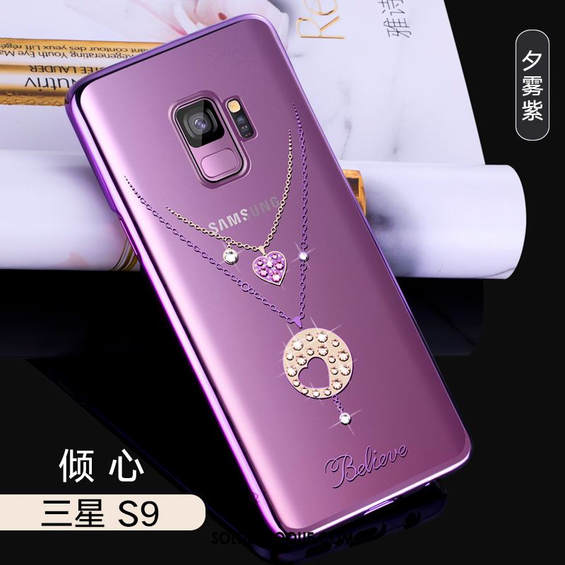 Coque Samsung Galaxy S9 Violet Difficile Personnalité Créatif Tout Compris France