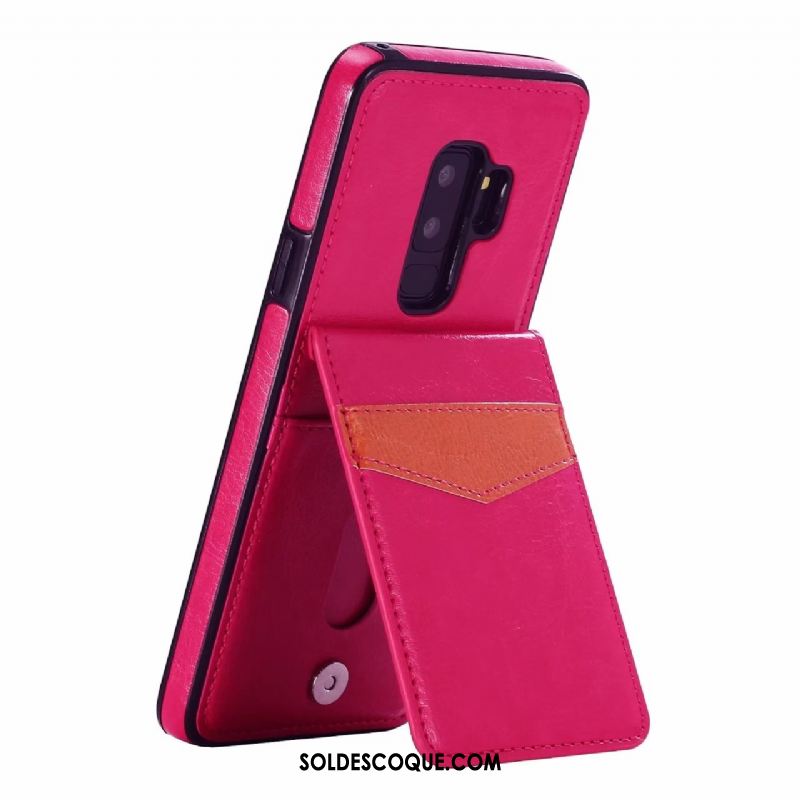 Coque Samsung Galaxy S9+ Étoile Carte Étui En Cuir Téléphone Portable Support En Ligne