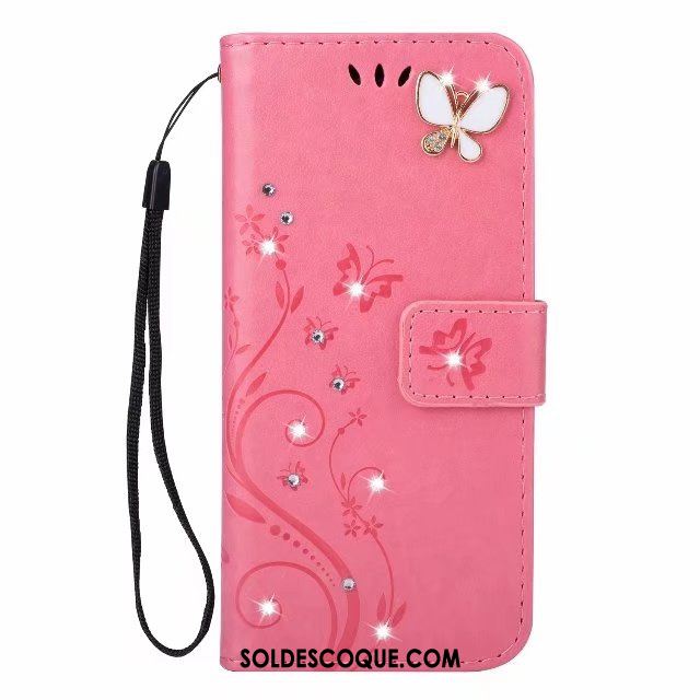 Coque Samsung Galaxy S9+ Étui Protection Étoile Papillon Rouge En Vente