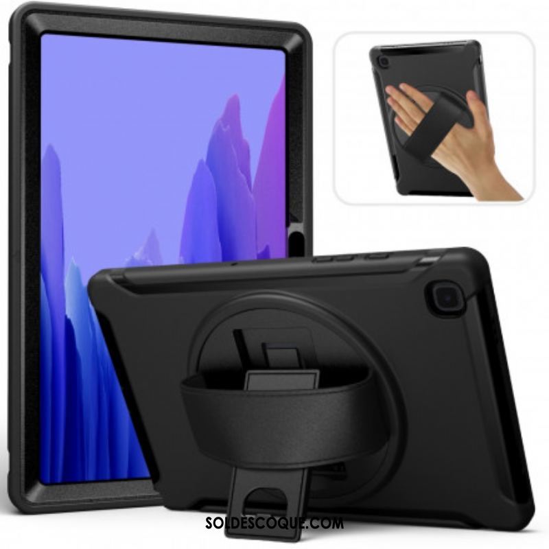 Coque Samsung Galaxy Tab A7 (2020) Triple Protection avec Sangle et Support