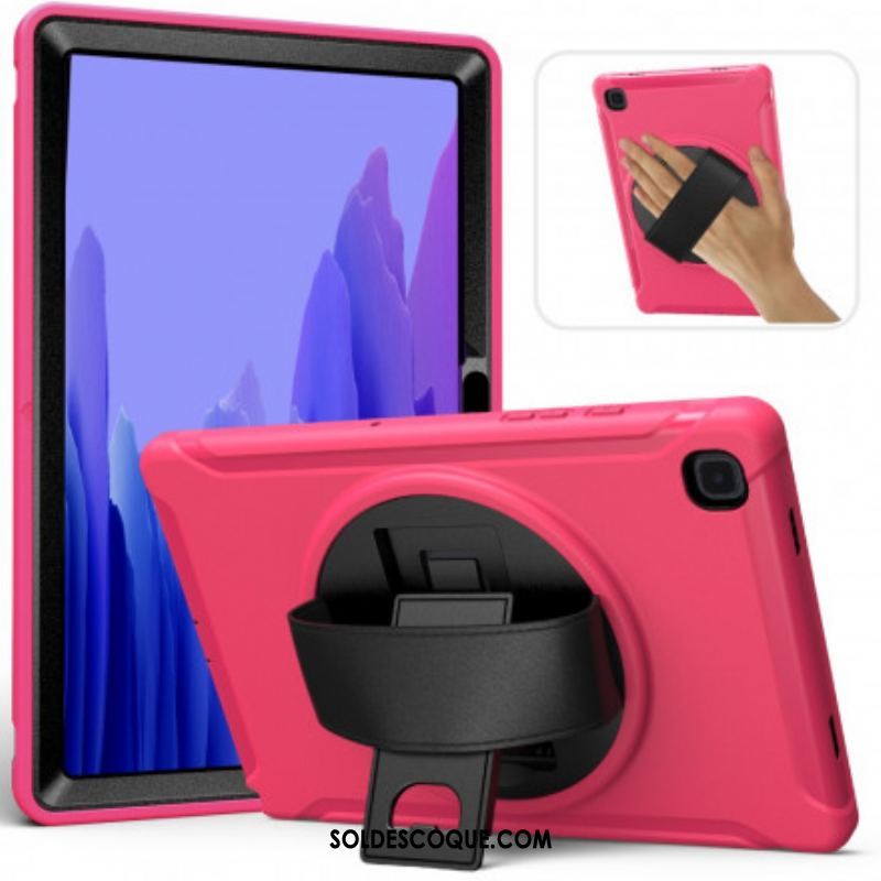 Coque Samsung Galaxy Tab A7 (2020) Triple Protection avec Sangle et Support