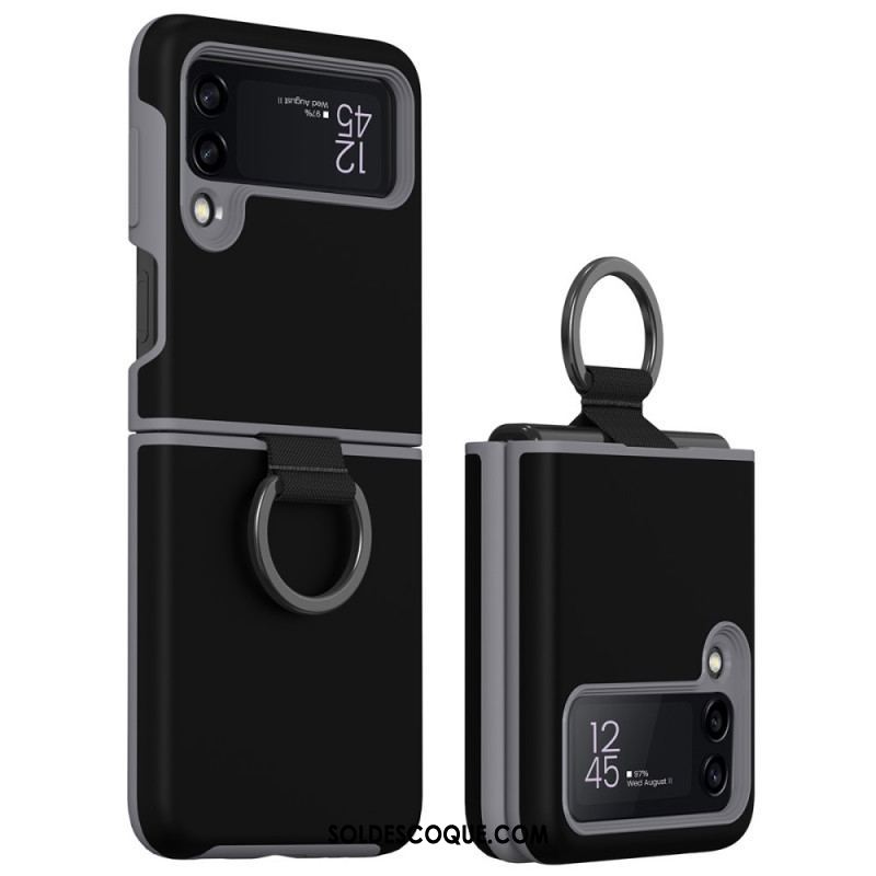 Coque Samsung Galaxy Z Flip 3 5G Anneau-Support Design GKK