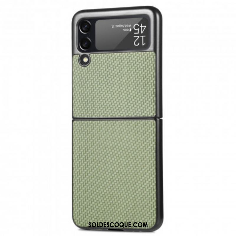 Coque Samsung Galaxy Z Flip 3 5G Fibre Carbone Texturée