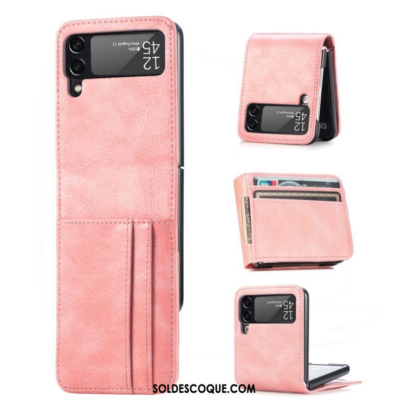 Coque Samsung Galaxy Z Flip 3 5G Style Cuir Portefeuille