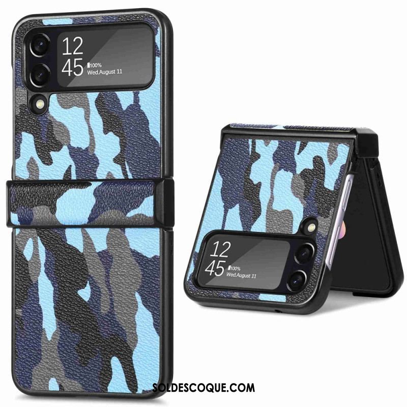 Coque Samsung Galaxy Z Flip 4 Camouflage Militaire