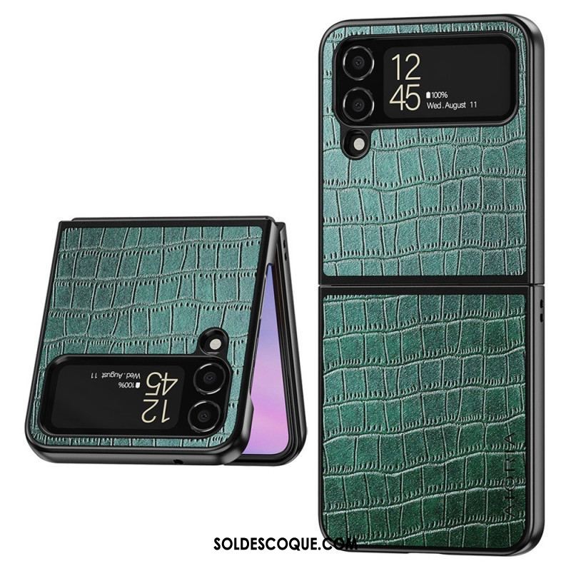 Coque Samsung Galaxy Z Flip 4 Crocodile AIORIA