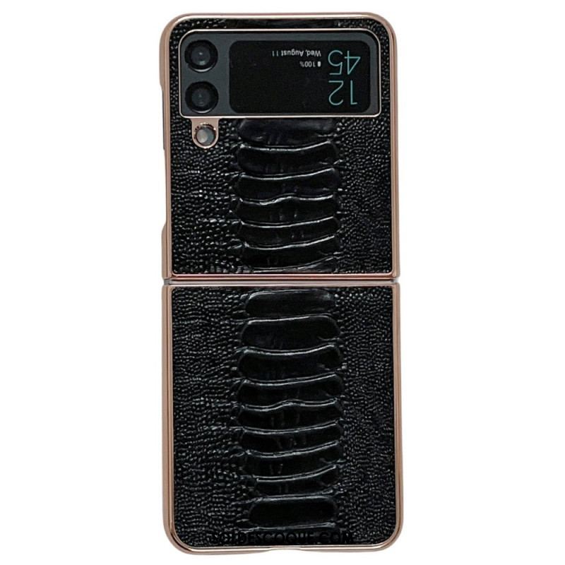 Coque Samsung Galaxy Z Flip 4 Design Crocodile