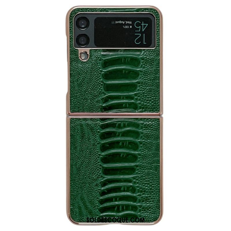 Coque Samsung Galaxy Z Flip 4 Design Crocodile