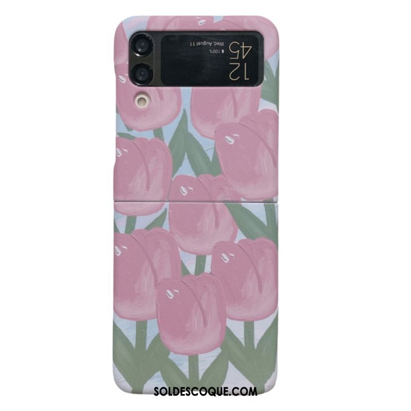 Coque Samsung Galaxy Z Flip 4 Fleurs