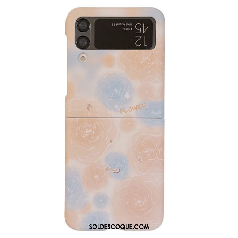 Coque Samsung Galaxy Z Flip 4 Fleurs Art