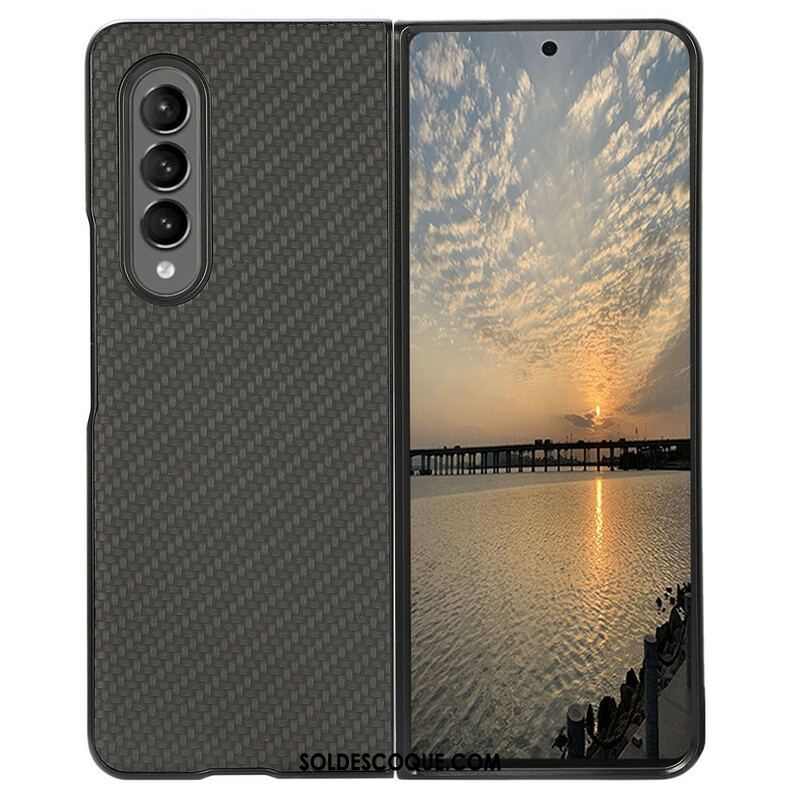 Coque Samsung Galaxy Z Fold 3 5G Fibre Carbone Color