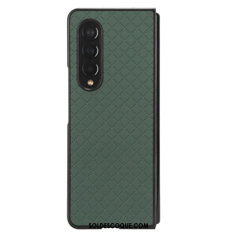 Coque Samsung Galaxy Z Fold 4 Carreaux Discrets