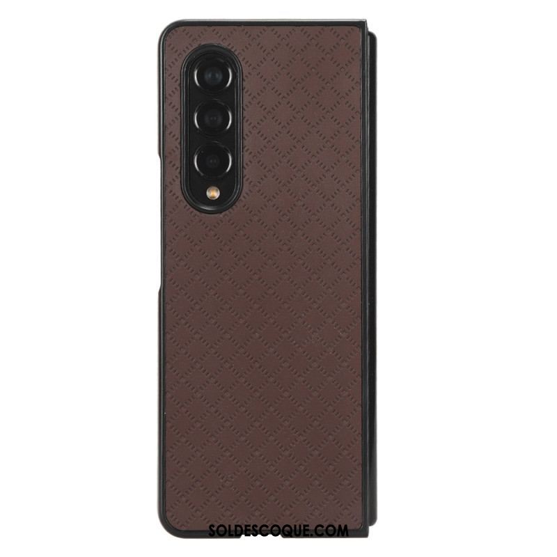 Coque Samsung Galaxy Z Fold 4 Carreaux Discrets