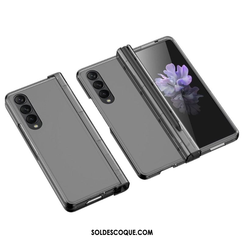 Coque Samsung Galaxy Z Fold 4 Discrète Mat à Charnière