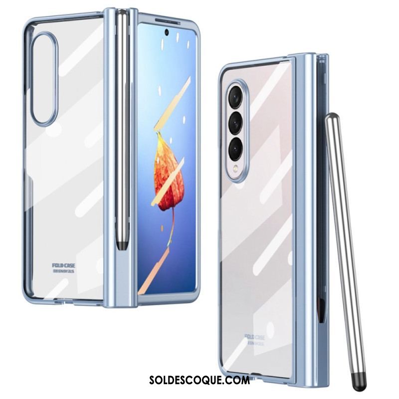 Coque Samsung Galaxy Z Fold 4 Frosted Shell avec Stylet