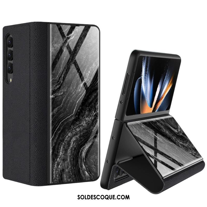 Coque Samsung Galaxy Z Fold 4 GKK Marble Waves