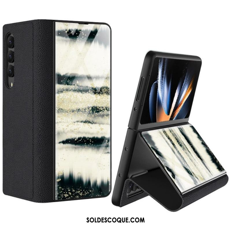 Coque Samsung Galaxy Z Fold 4 GKK Marble Waves