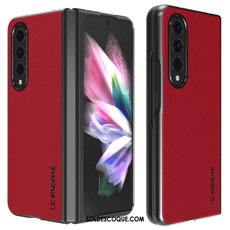 Coque Samsung Galaxy Z Fold 4 LC. IMEEKE Simili Cuir Doux