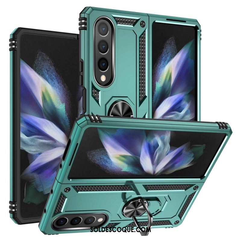 Coque Samsung Galaxy Z Fold 4 Military Grade avec Anneau