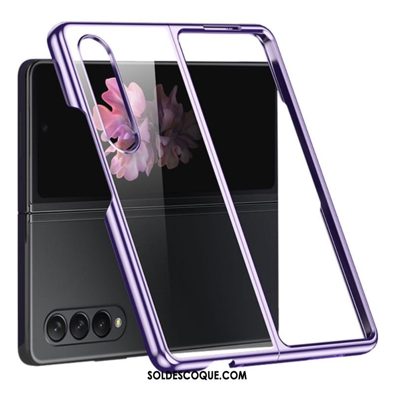 Coque Samsung Galaxy Z Fold 4 Transparente Métallisée