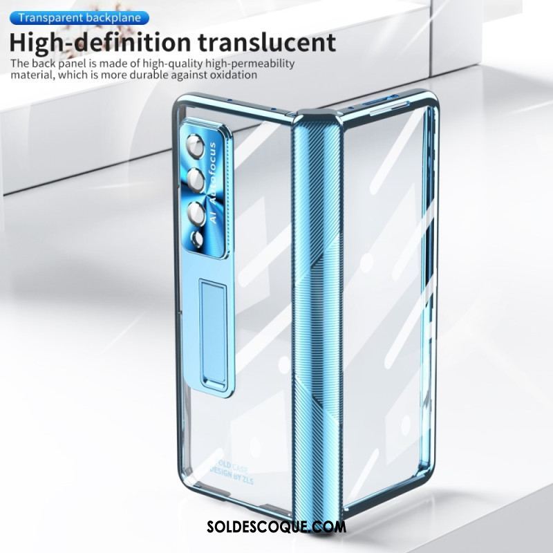 Coque Samsung Galaxy Z Fold 4 Transparente Verre Trempé et Charnière