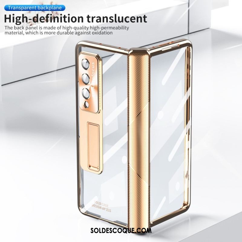 Coque Samsung Galaxy Z Fold 4 Transparente Verre Trempé et Charnière