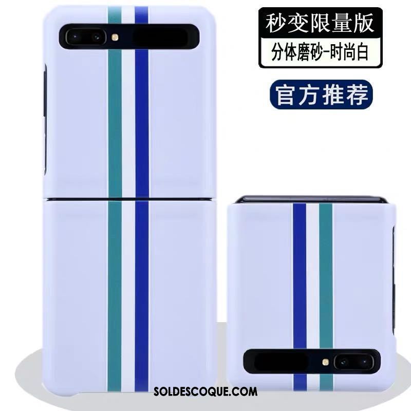Coque Samsung Z Flip Téléphone Portable Protection Légère Transparent Couvercle Arrière En Vente