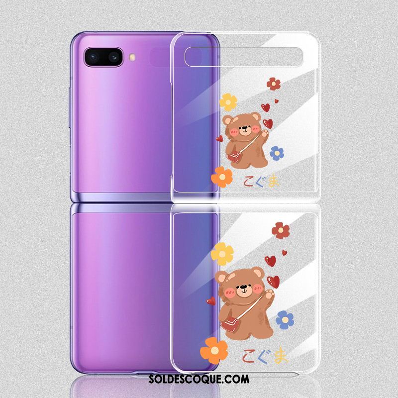 Coque Samsung Z Flip Étoile Protection Dessin Animé Lapin Tout Compris En Vente