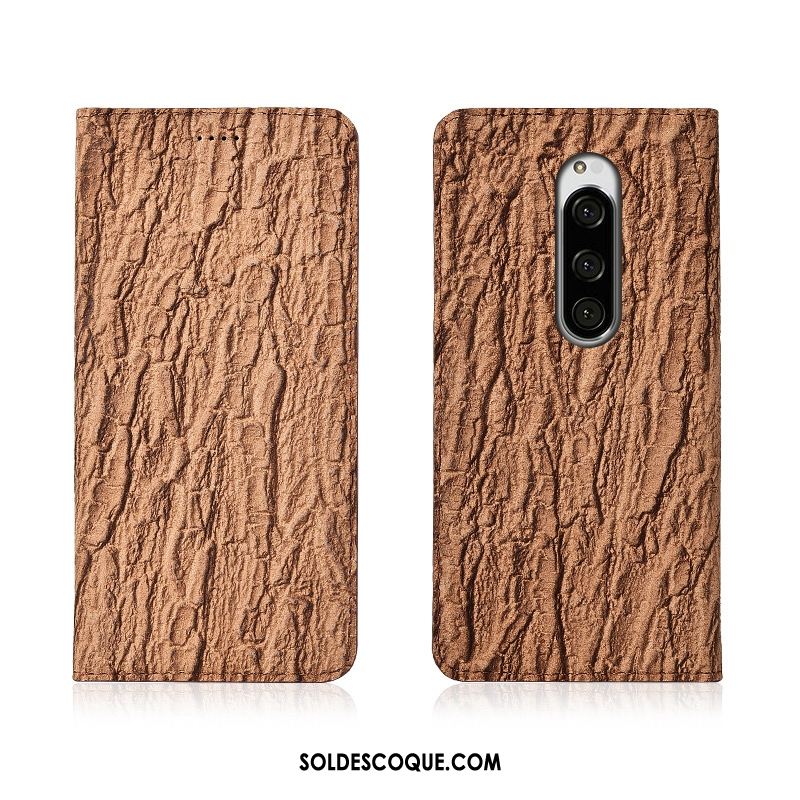 Coque Sony Xperia 1 Clamshell Arbres Incassable Tout Compris Téléphone Portable En Vente