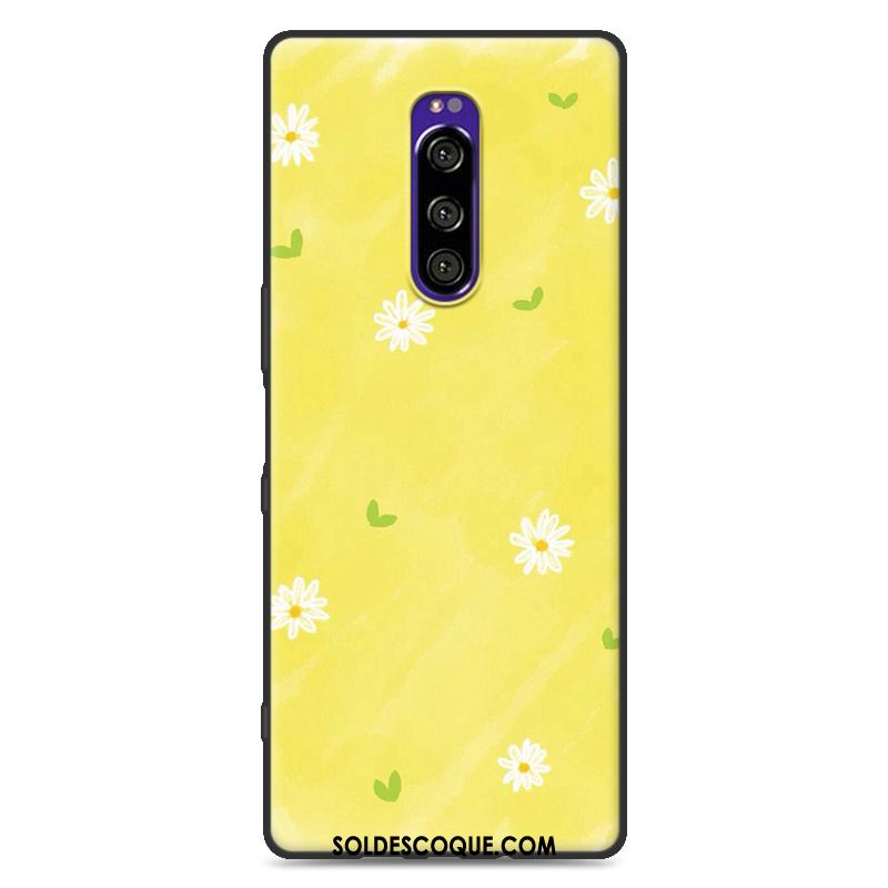 Coque Sony Xperia 1 Drôle Rouge Fluide Doux Dessin Animé Téléphone Portable Soldes