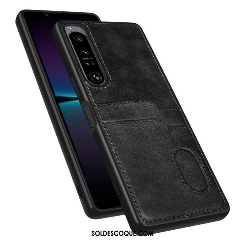 Coque Sony Xperia 1 IV Double Porte-Cartes