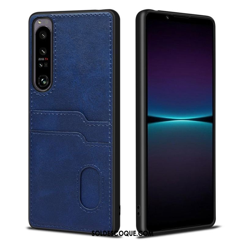 Coque Sony Xperia 1 IV Double Porte-Cartes