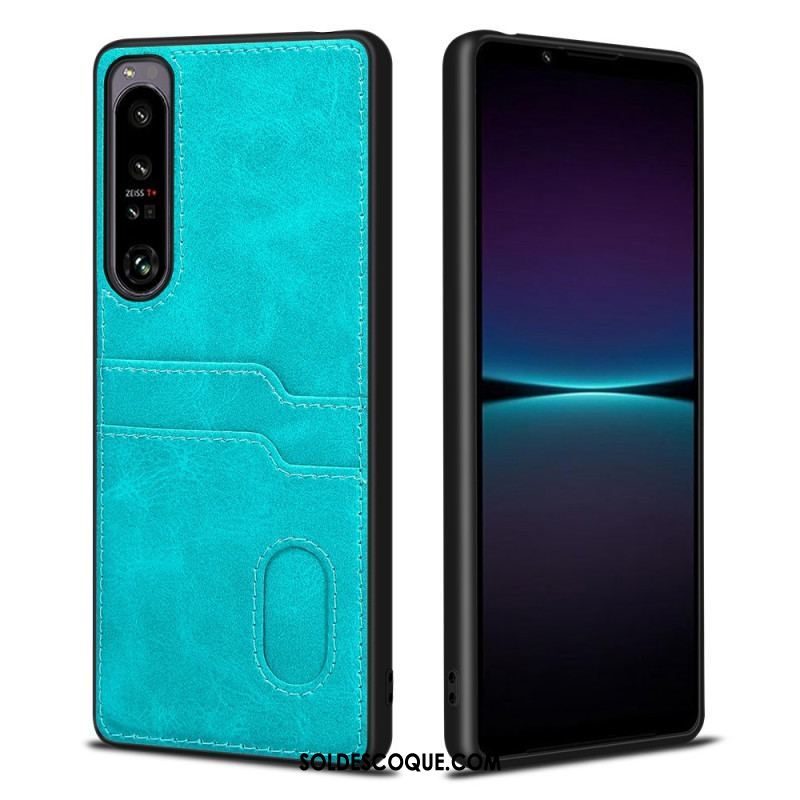 Coque Sony Xperia 1 IV Double Porte-Cartes