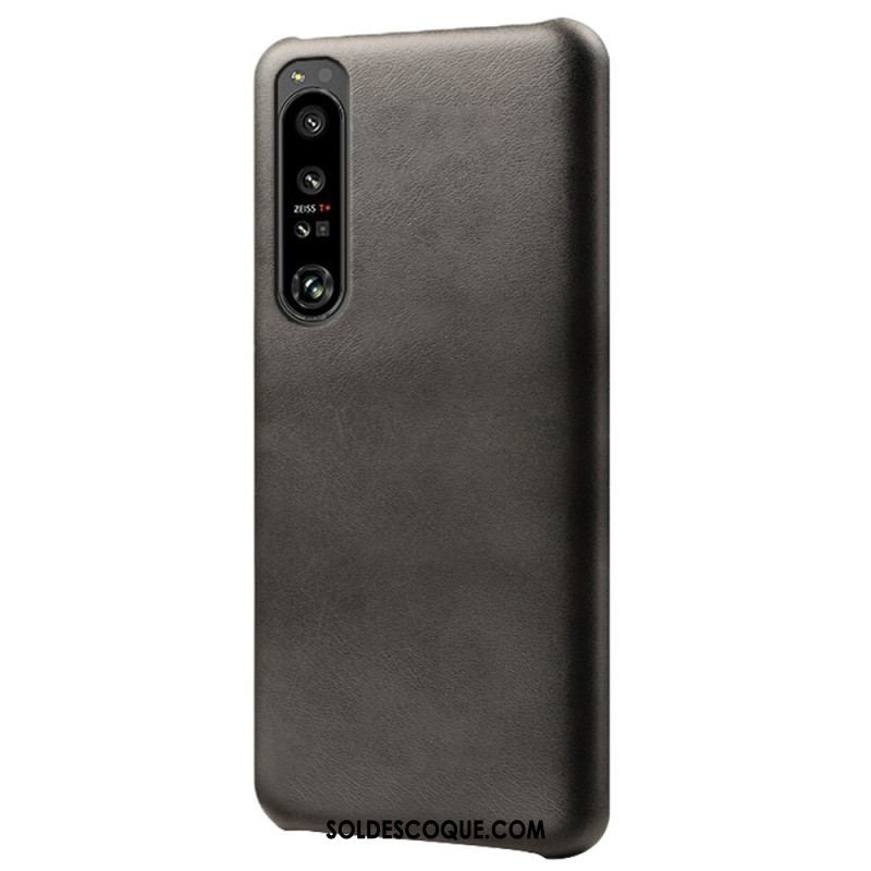 Coque Sony Xperia 1 IV Effet Cuir