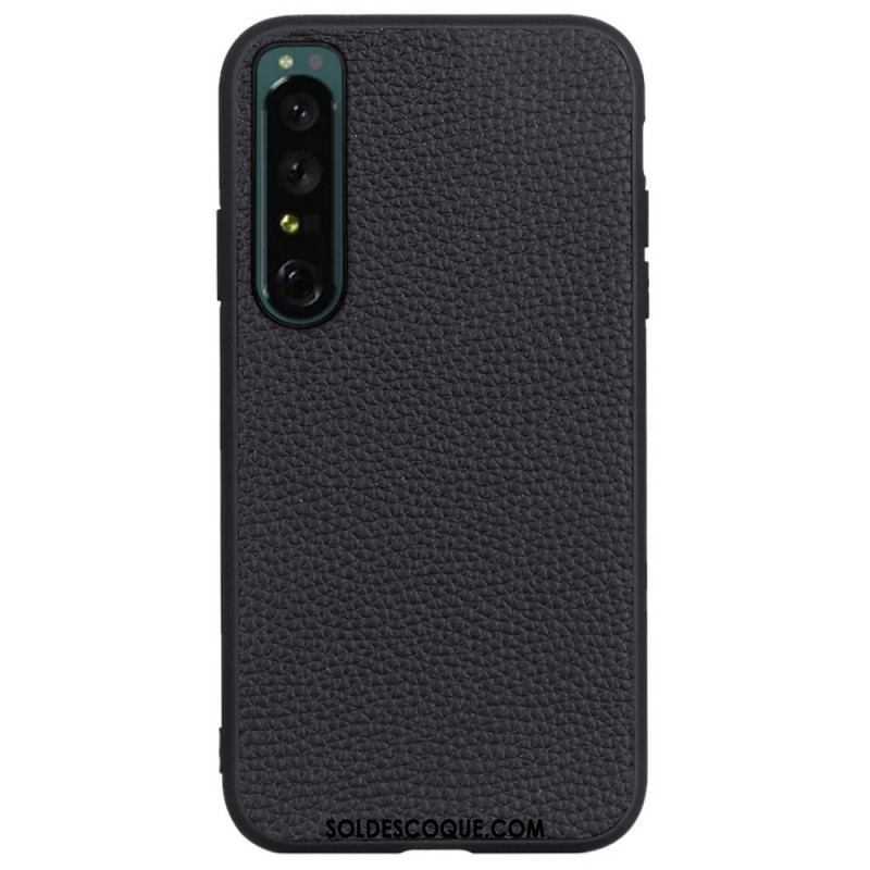 Coque Sony Xperia 1 IV Hybride Véritable Cuir