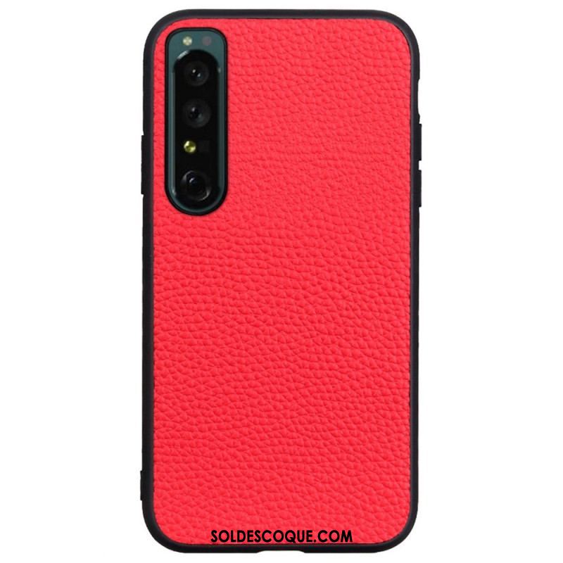 Coque Sony Xperia 1 IV Hybride Véritable Cuir