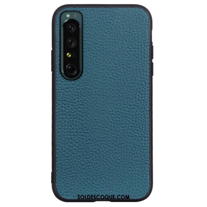 Coque Sony Xperia 1 IV Hybride Véritable Cuir