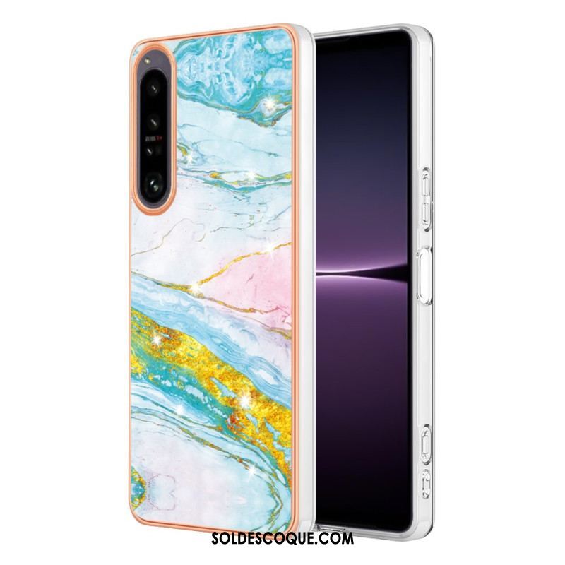 Coque Sony Xperia 1 IV Marbre Coloré