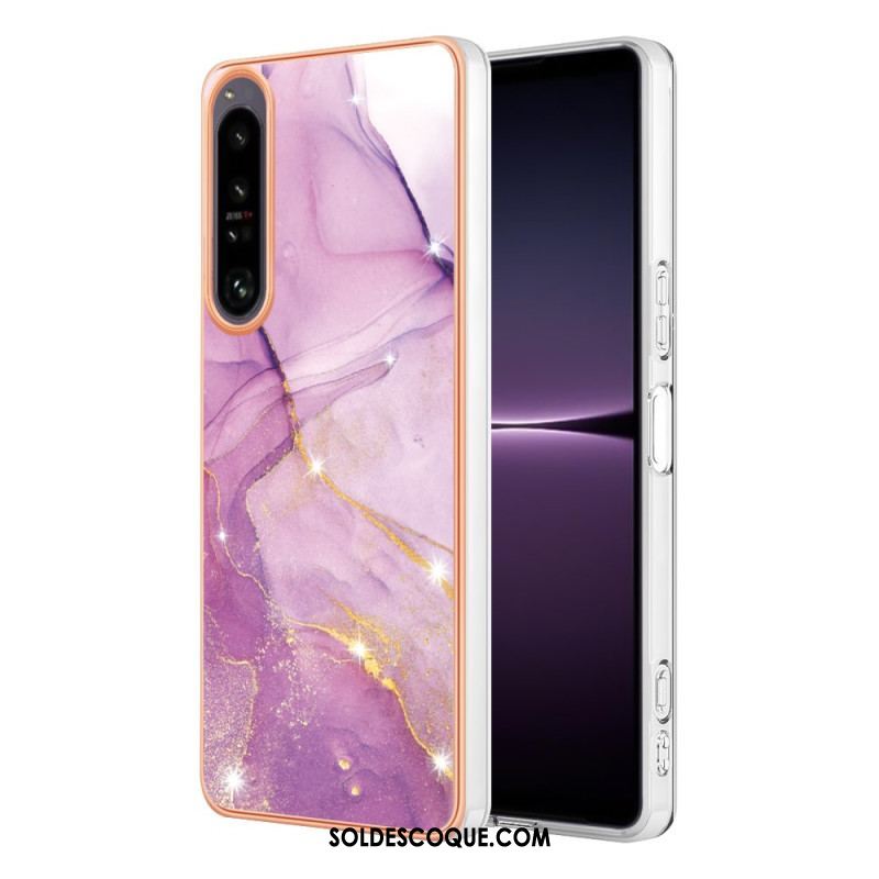 Coque Sony Xperia 1 IV Marbre Coloré