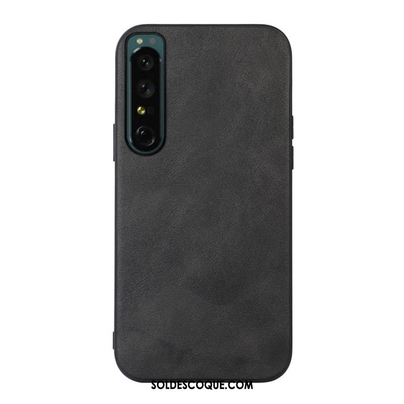 Coque Sony Xperia 1 IV Style Cuir