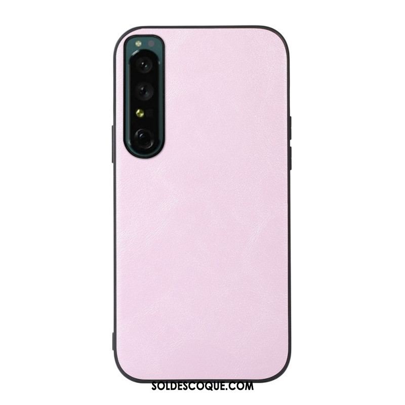 Coque Sony Xperia 1 IV Style Cuir