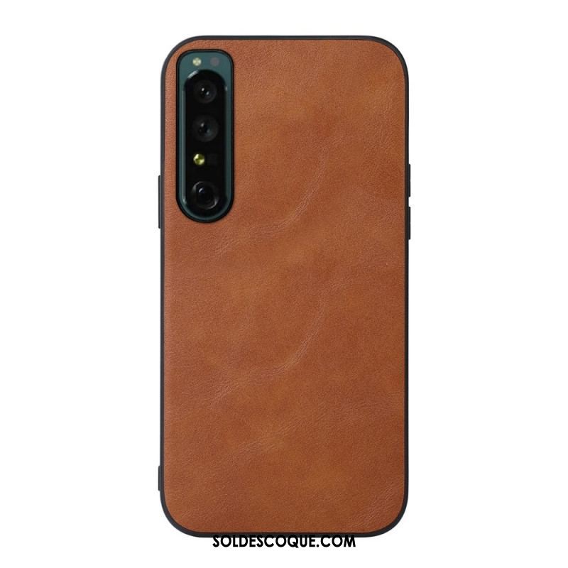 Coque Sony Xperia 1 IV Style Cuir