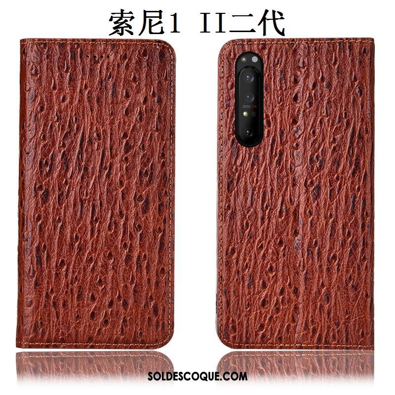 Coque Sony Xperia 1 Ii Incassable Téléphone Portable Oiseau Étui Protection Pas Cher