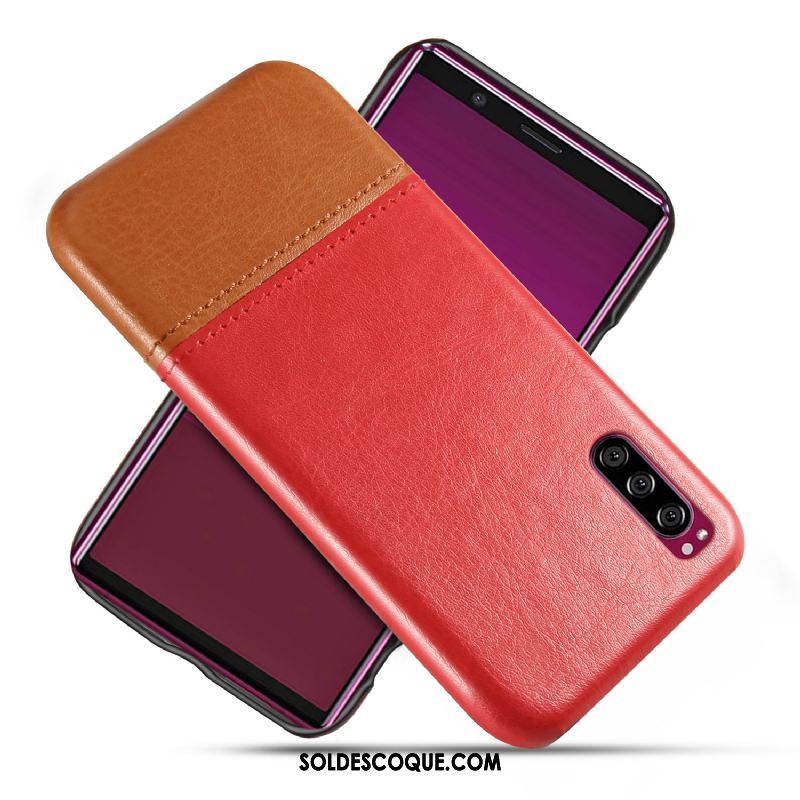 Coque Sony Xperia 1 Ii Qualité Protection Bleu Téléphone Portable Étui Housse Pas Cher