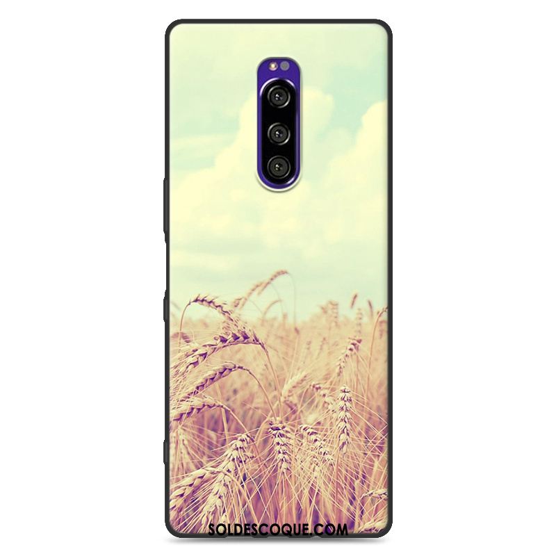 Coque Sony Xperia 1 Personnalité Silicone Nouveau Protection Charmant En Vente