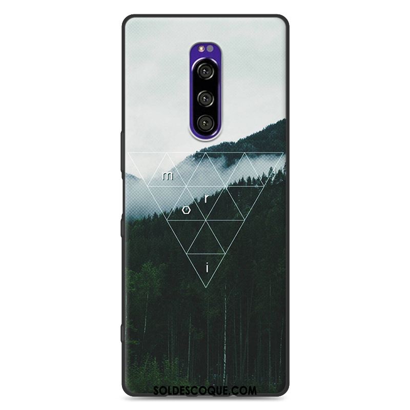 Coque Sony Xperia 1 Personnalité Silicone Nouveau Protection Charmant En Vente