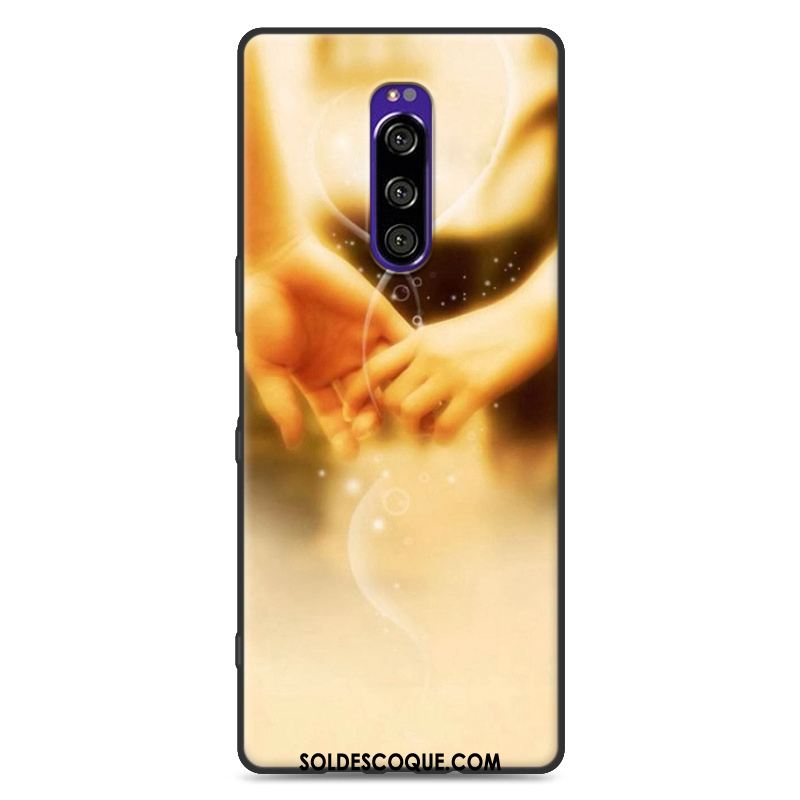 Coque Sony Xperia 1 Personnalité Silicone Nouveau Protection Charmant En Vente