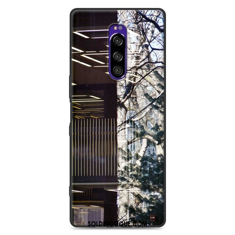 Coque Sony Xperia 1 Personnalité Silicone Nouveau Protection Charmant En Vente