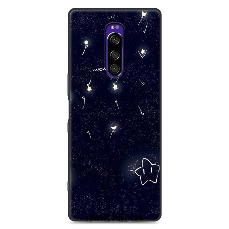 Coque Sony Xperia 1 Personnalité Silicone Nouveau Protection Charmant En Vente