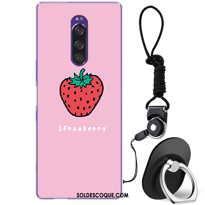 Coque Sony Xperia 1 Protection Fluide Doux Téléphone Portable Étui Charmant Soldes